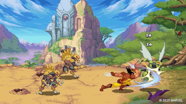 街机风动作清版《漫威宇宙入侵》公布 2025年内推出