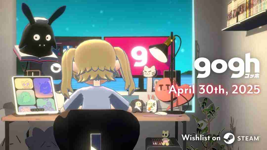 虚拟形象制作游戏《gogh：虚拟形象与专注》宣布4月30日发售 支持中文