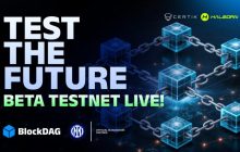 随着AI令牌获得吸引力，BlockDag Beta testnet始终提高区块链安全性和可扩展性的标准