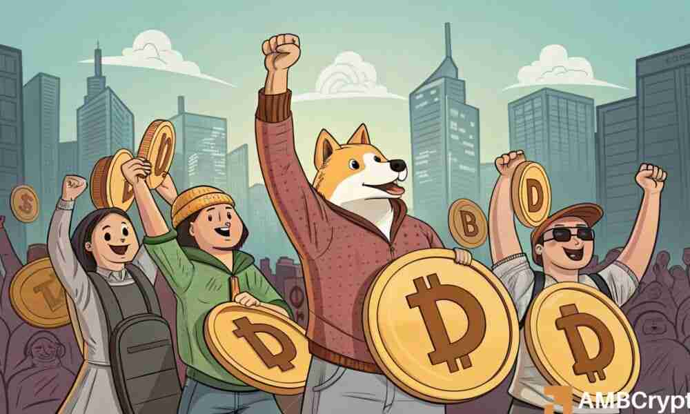 Dogecoin [Doge]买家进行了强烈的复出，使价格更高