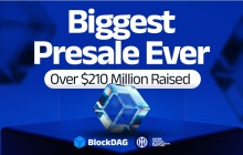 BlockDag（BDAG）以2,380％的预售涨幅，超过Dogecoin（Doge）和Kaspa（KAS）的纪录
