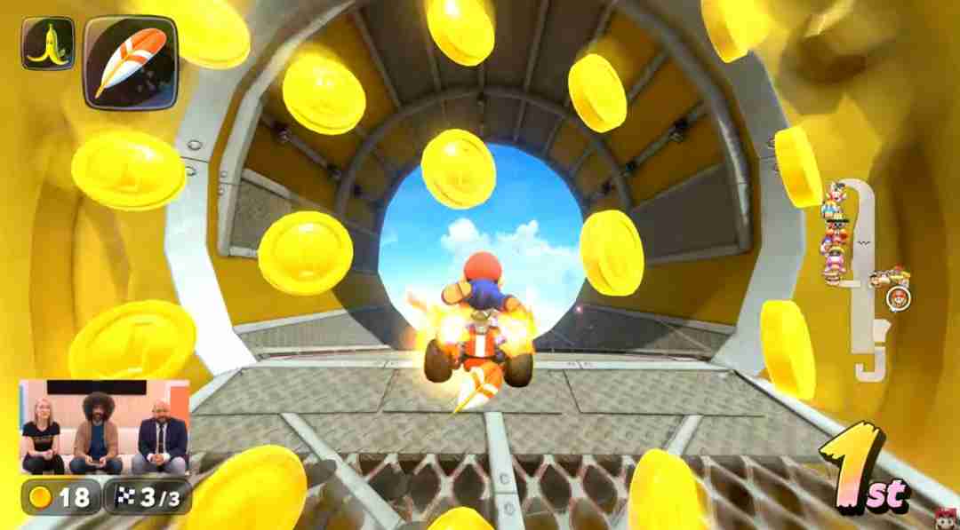 Switch 2首发游戏《马里奥赛车:世界》直播展示