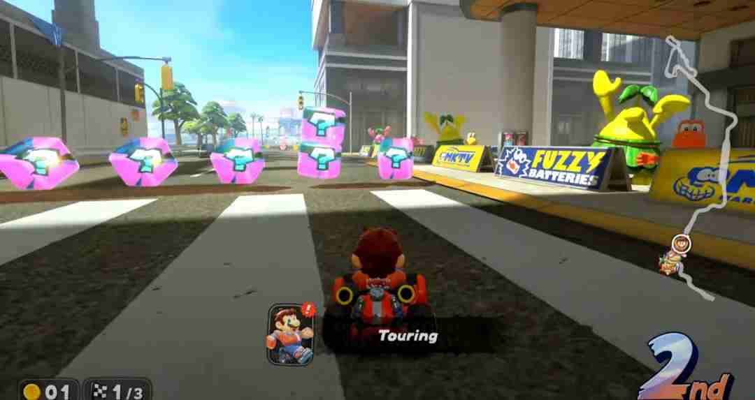 Switch 2首发游戏《马里奥赛车:世界》直播展示