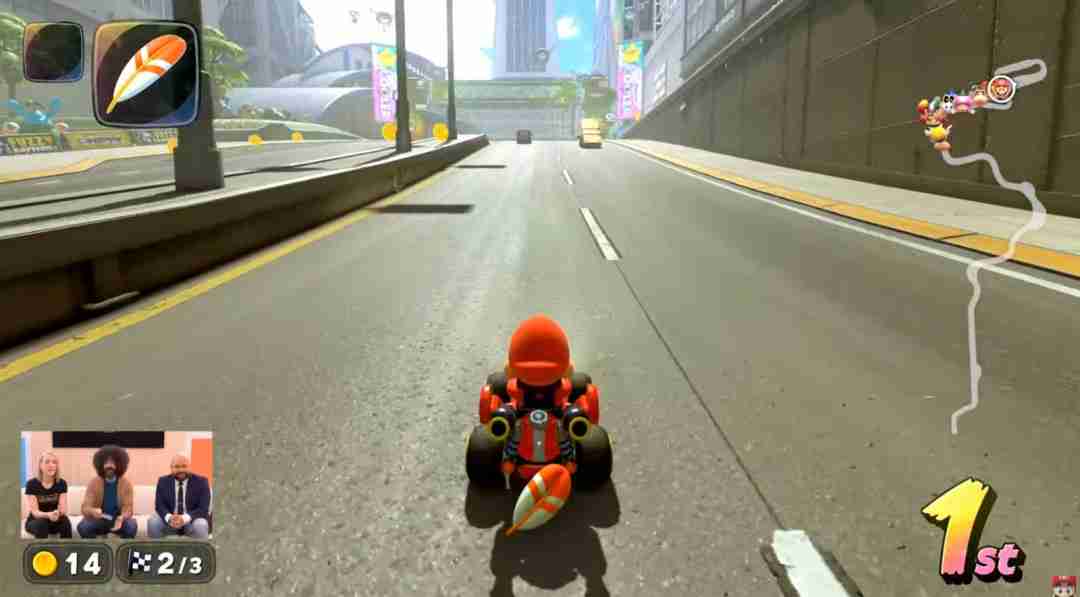 Switch 2首发游戏《马里奥赛车:世界》直播展示