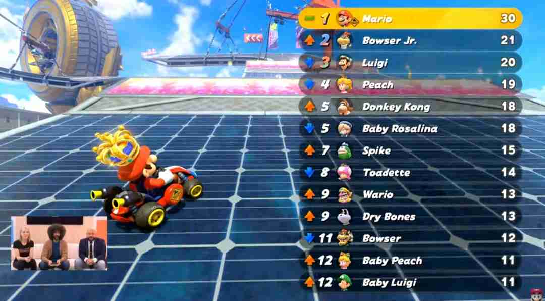 Switch 2首发游戏《马里奥赛车:世界》直播展示