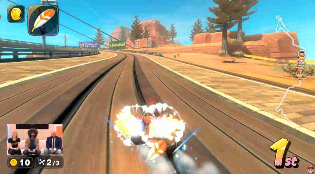 Switch 2首发游戏《马里奥赛车:世界》直播展示