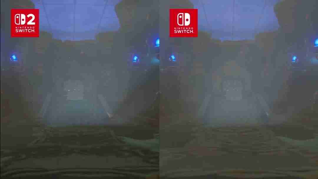 要买升级包吗?《塞尔达传说》Switch 2和1画质对比