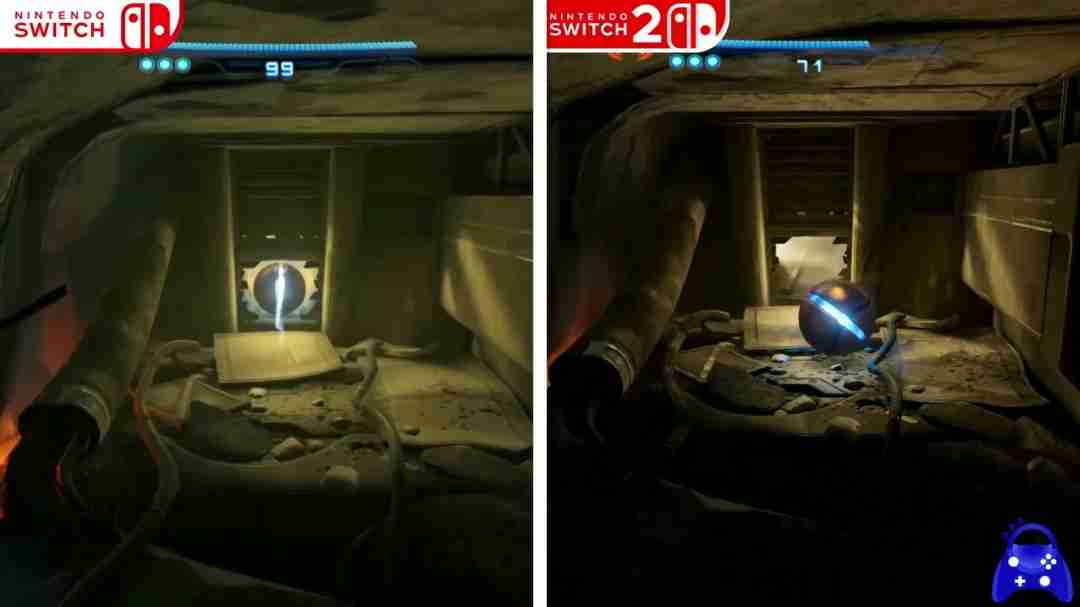 《银河战士Prime 4》Switch 2版展示、Switch和Switch 2版画面对比