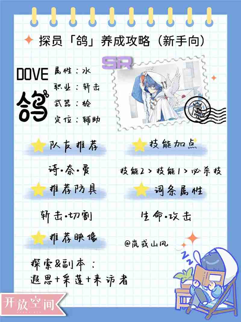 开放空间探员鸽培养攻略指南