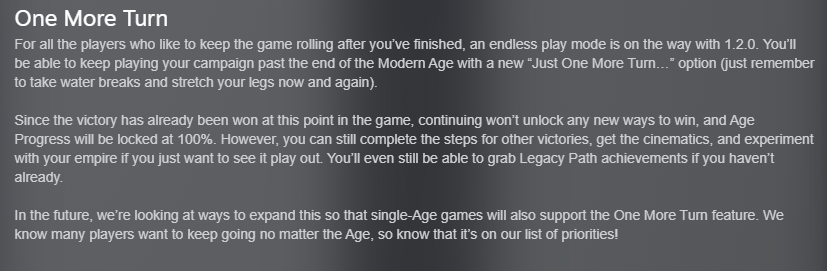《文明7》将增加“One More Turn