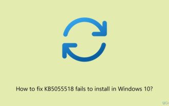 How to fix KB5055518 fails to install in Windows 10?