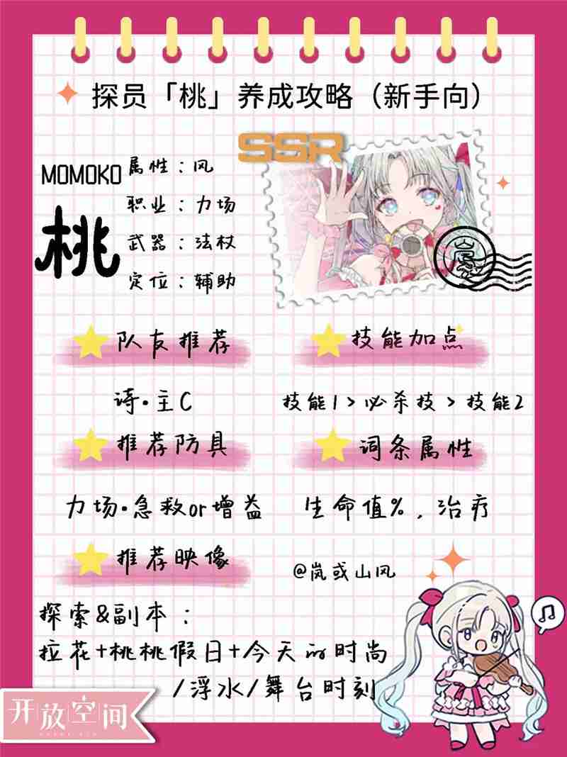 开放空间探员桃培养攻略指南