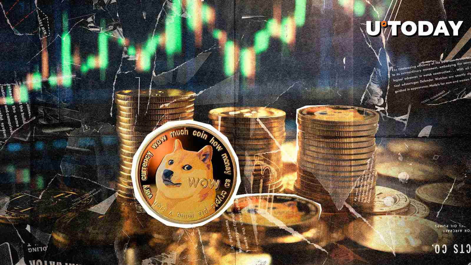 Dogecoin(Doge)篮板,短卖家随着市值翻转Tron而受到打击