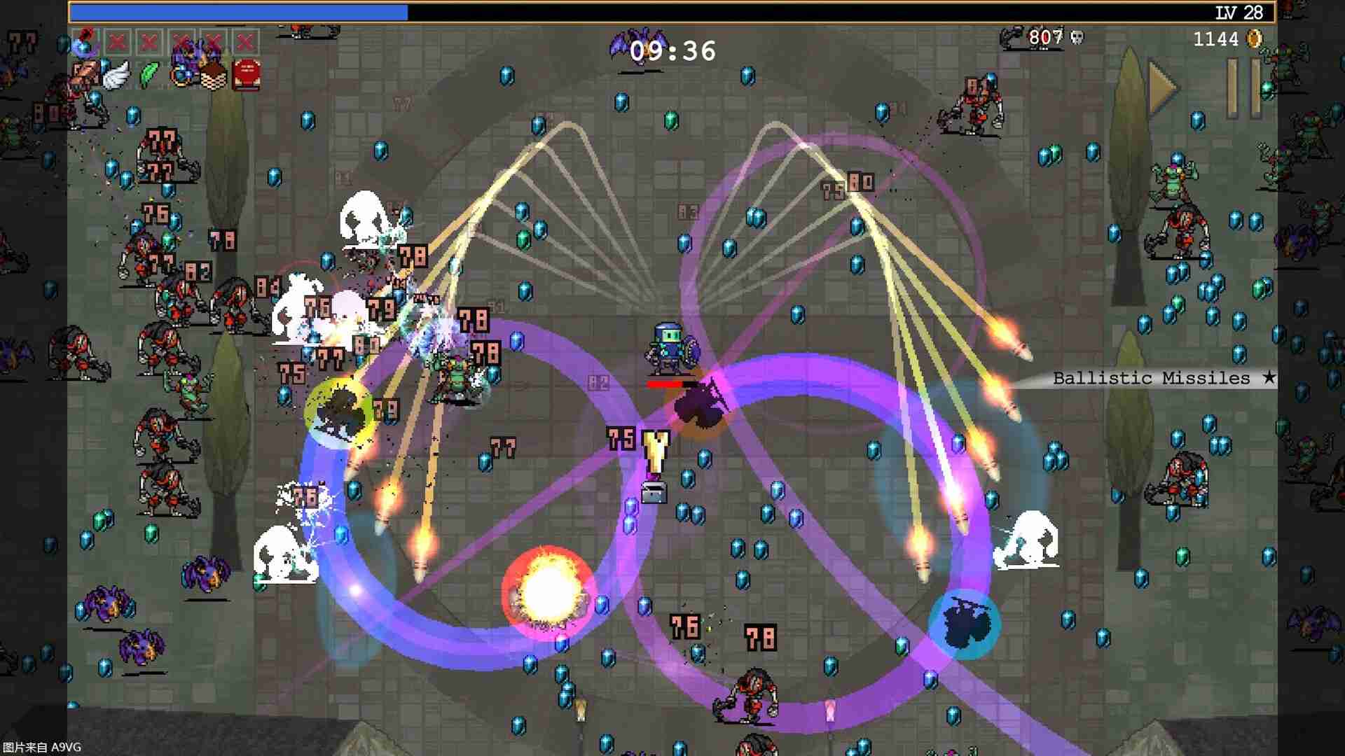 《吸血鬼幸存者》与《沙加翠之超越》联动免费DLC现已推出