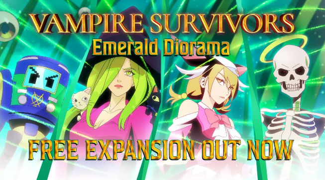 《吸血鬼幸存者》确定联动《浪漫沙加2》 大量新英雄内容