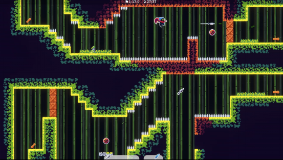 2D“瞬移”平台游戏《忍者明》4月11日发售，上线发放千元Steam充值卡福利