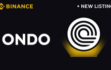 Ondo Finance（Ondo）已在Binance加密货币交易所正式列出