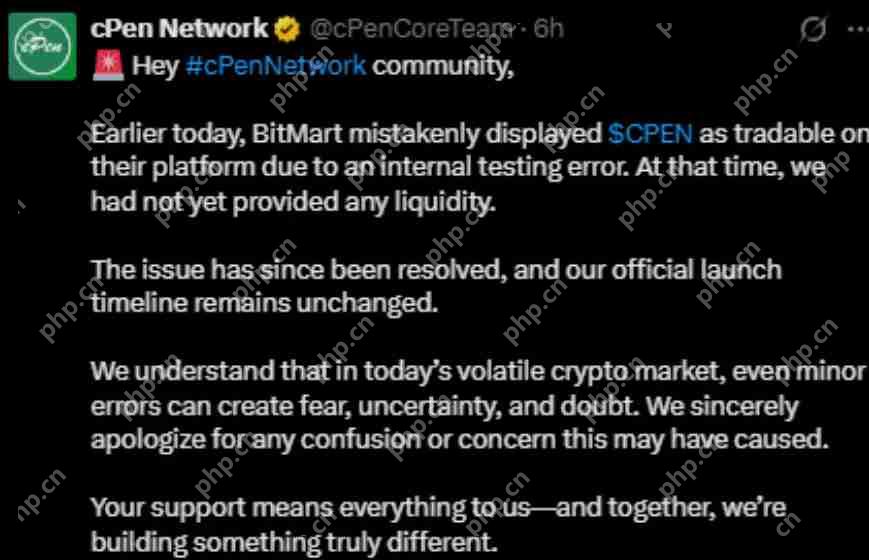 cPen Network 上市价格在发布前泄露:0.001 美元合理吗?