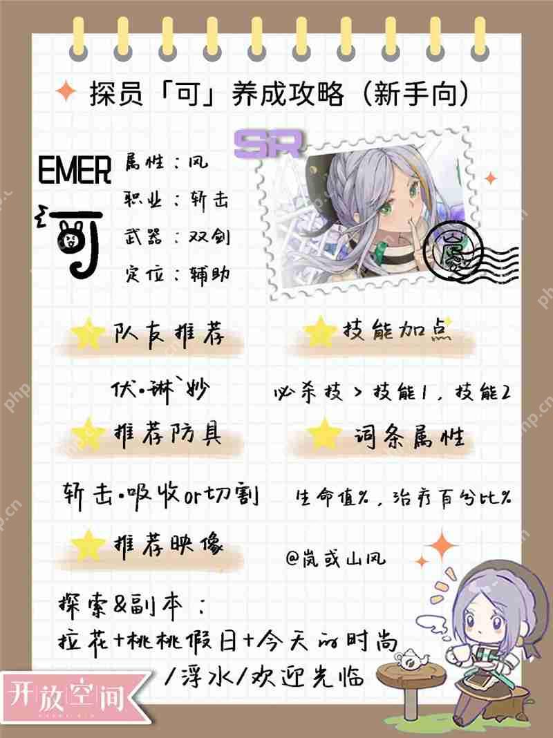 开放空间探员可培养攻略指南