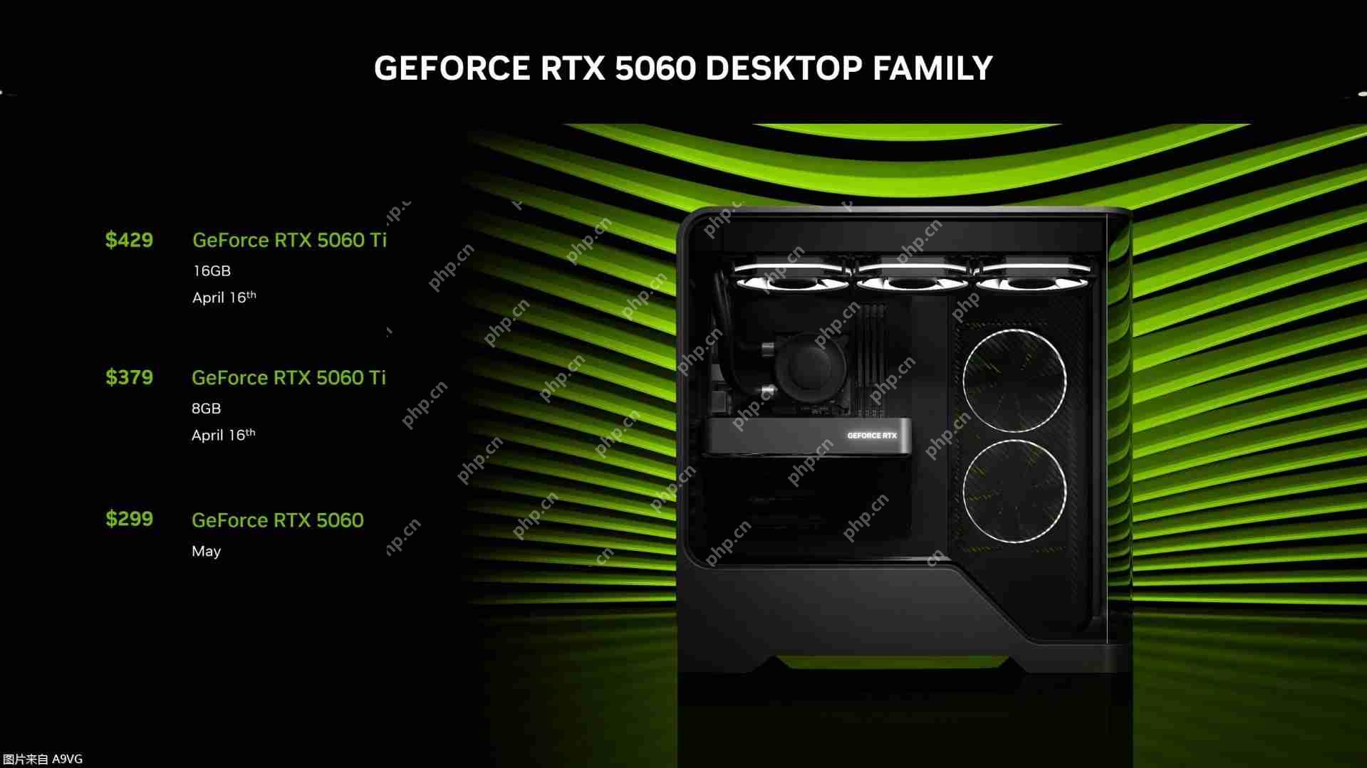 NVIDIA 推出 GeForce RTX 5060 系列 GPU