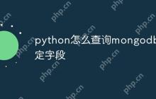 python怎么查询mongodb指定字段