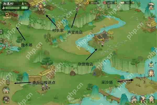 桃源记2鱼溪村建设材料介绍说明