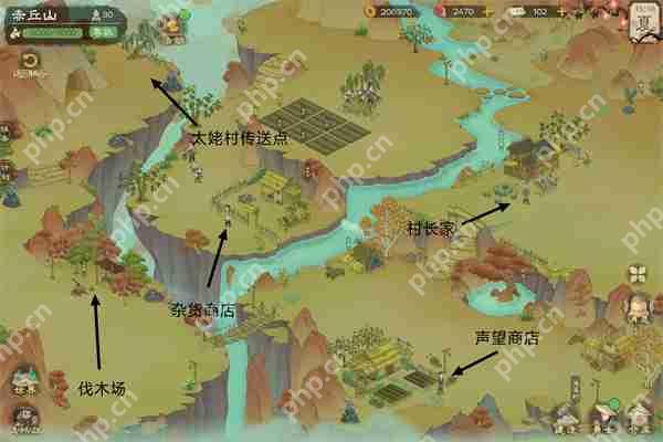 桃源记2赤丘山建设材料介绍说明
