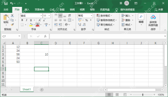 excel如何每个数字加10?单元格数字都加10怎么做?