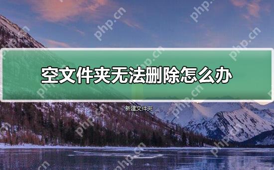 空文件夹无法删除怎么办?空文件夹无法删除的解决教程