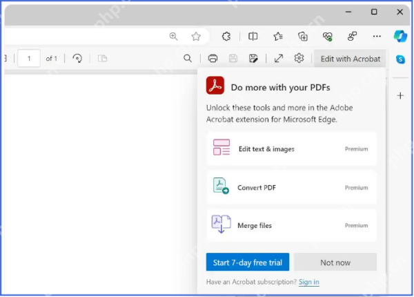微软Edge浏览器计划全面采用Adobe PDF引擎，引发广泛关注