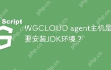 WGCLOUD agent主机是否需要安装JDK环境？