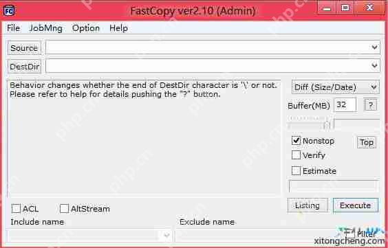 Win8系统用工具FastCopy极速复制大文件的方法