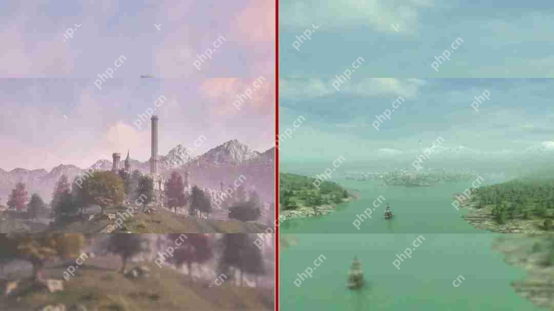 《上古卷轴4：湮灭重制版》和原版画面对比 网友批评过于依赖虚幻5失去了自己的特色