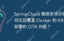 SpringCloud 微服务项目如何实现覆盖 Docker 和 K8s 部署的 OTA 升级？