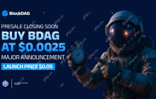 Blockdag的2.17亿美元的Presale＆Academy发布会 - 快速升级！ Cardano Surges＆Tron创始人发出大胆的索赔