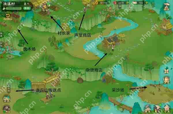 桃源记2地图资源及商人点位分享