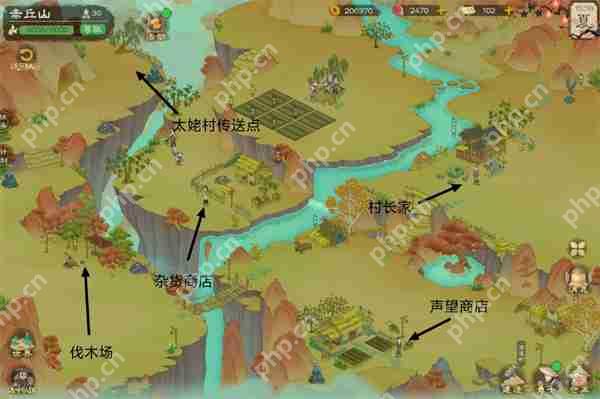 桃源记2地图资源及商人点位分享