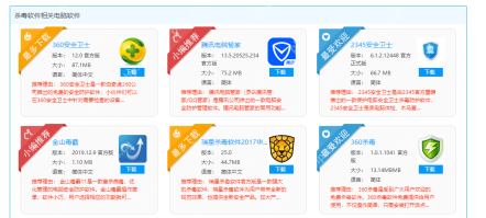 电脑杀毒软件哪个好