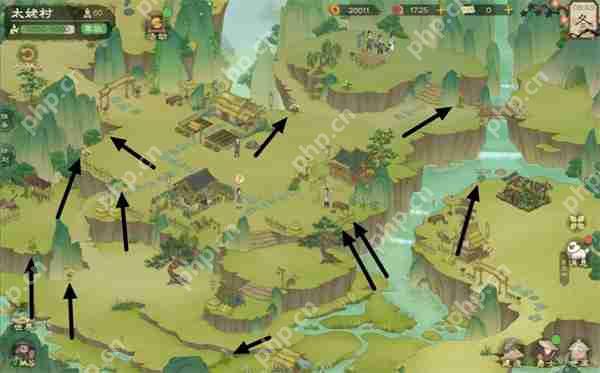 桃源记2太姥村精卫放置点位分享