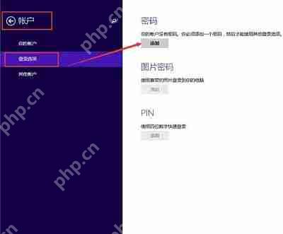 Win8系统中创建登陆密码的方法步骤是什么？