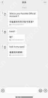 微信自动翻译怎么设置