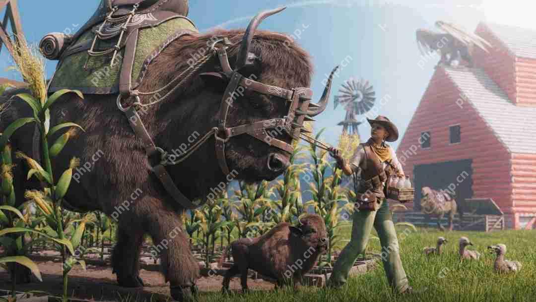 《方舟生存飞升》新生物野牛爆料,《仙境》DLC将于6月2日上线