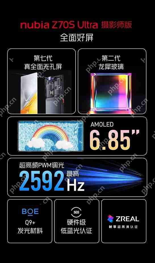 4599 努比亚 Z70S Ultra 摄影师版发布 新平板也来了！