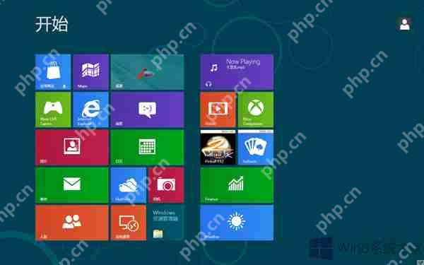 Win8系统开始屏幕上的常用快捷键一览大全
