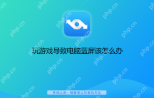 玩游戏导致电脑蓝屏该怎么办