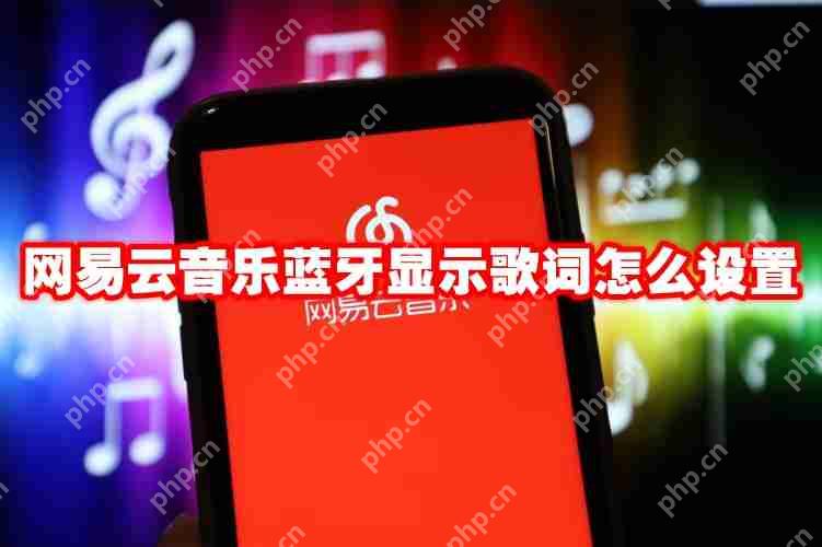 网易云音乐蓝牙显示歌词怎么设置