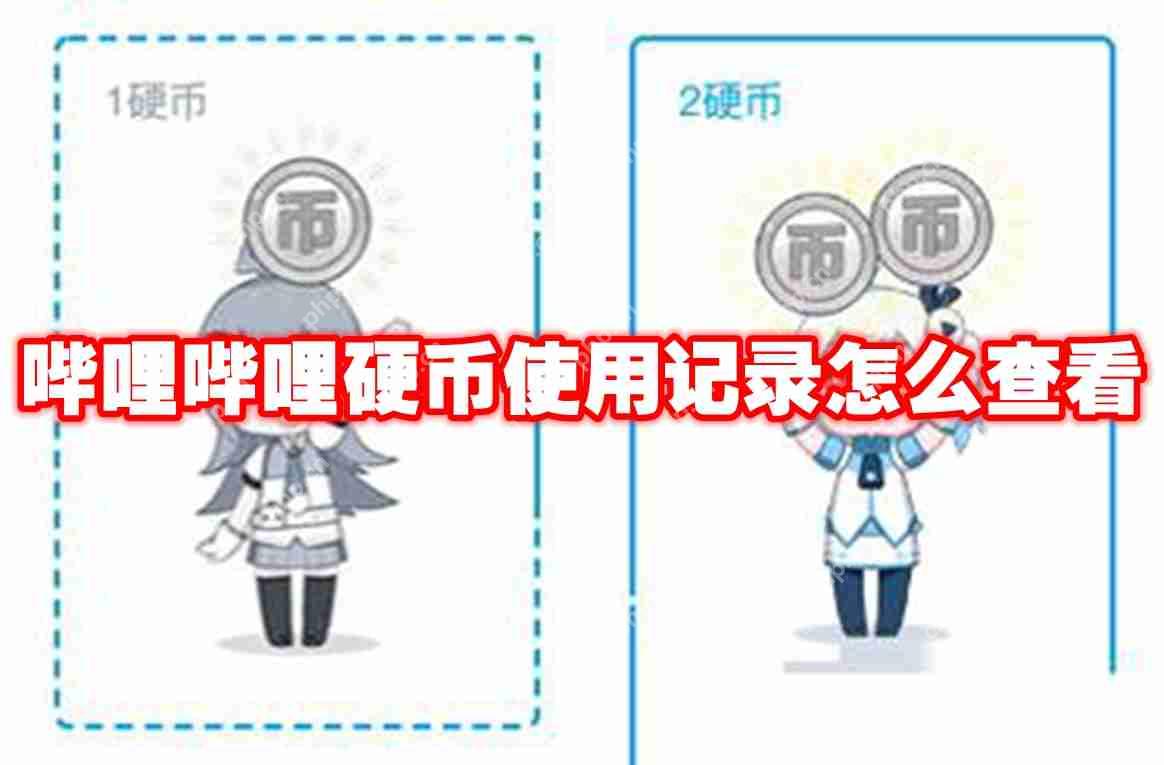 哔哩哔哩硬币使用记录怎么查看