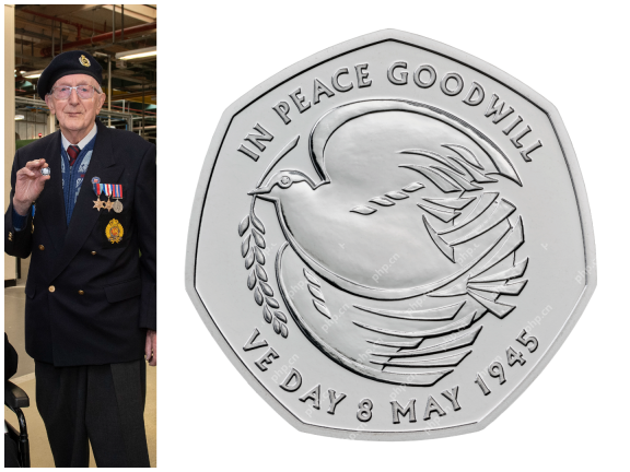 Royal Mint startet VE Day Gedenkmünzen zum 80 -jährigen Jubiläum