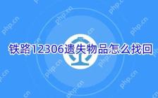 铁路12306遗失物品怎么找回