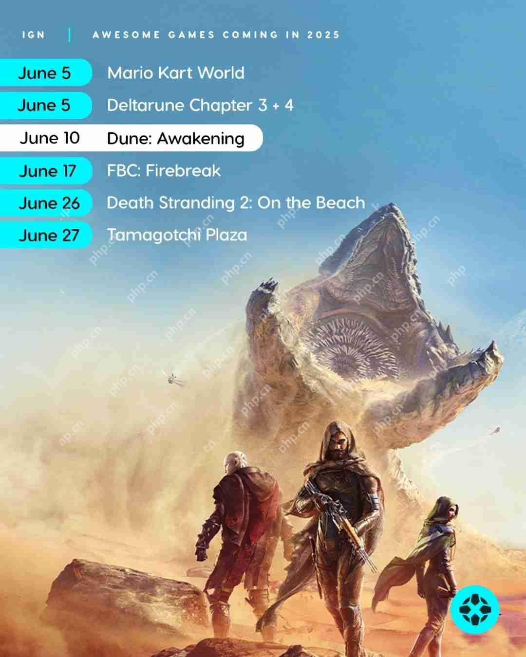 《GTA6》跳票后 IGN整理了一份今年剩下时间要发售的游戏